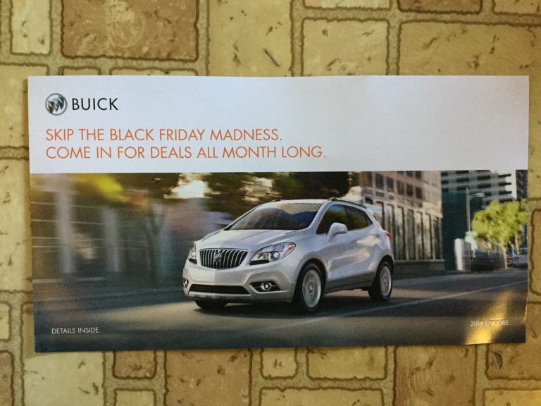 📬 🚗 Buick Black Friday guide 🚙 from Buick 🚕 🚨
