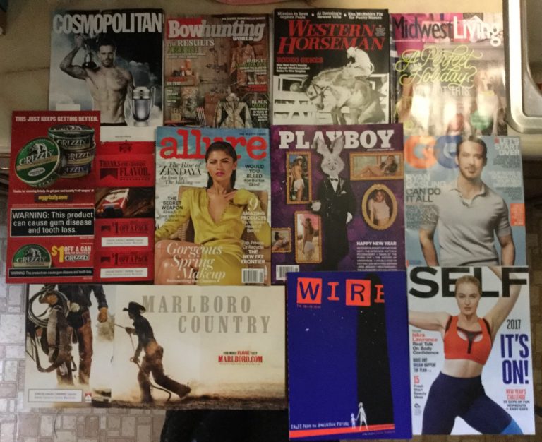 📬 12-17-2016 Free mail 🏋🏻 Cosmopolitan 🏹 BowHunting 🏇Western Horseman 🌍 Midwest Living 🚬 Grizzly and Marlboro coupons 👙 Allure 🙅🏻‍♂️ Playboy 🎅🏻 GQ 🚀 Wired 💆🏻 SELF 🎁🎄