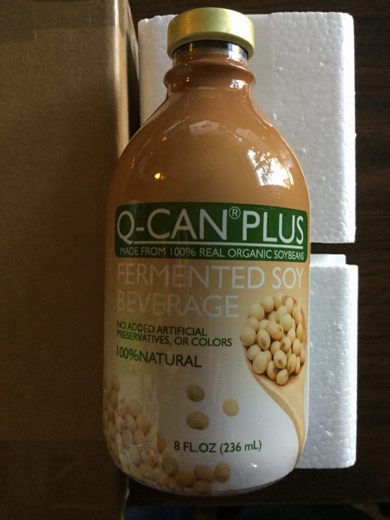 Free Q-CAN Plus Fermented Soy Beverage Sample