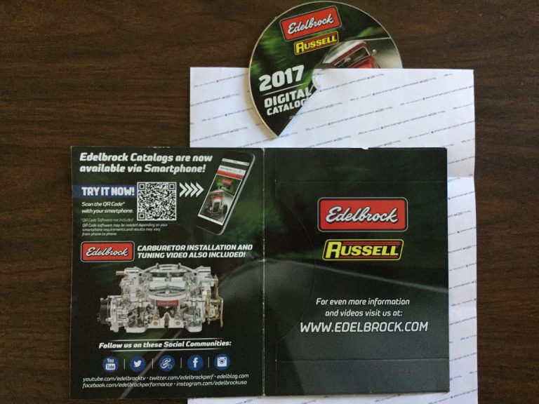 📬 🚗 Thank you Edelbrock Fulfillment Center 📀 🔨 the Edelbrock DVD was damaged :( Sorry to say 🌟 🎄