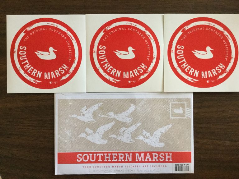 Free Southern Marsh Stickers