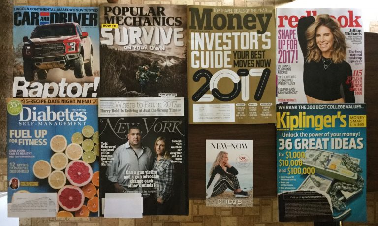 🚌 12-31-2016 Free mail 🚒 Car and Driver  🚠 Popular Mechanics 💰Money 💃🏻 Rebook 🥕Diabetes Self-Management 🏦 New York 👚 chico’s discount card 💳 Kiplinger’s 👑