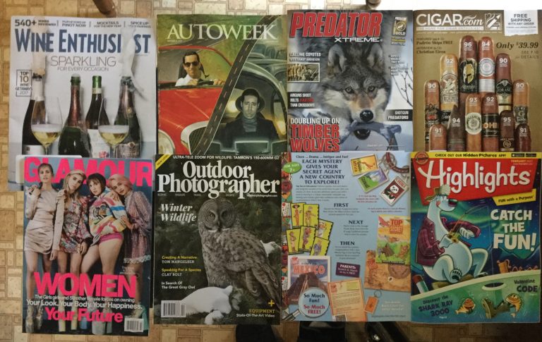 📬 1-11-2017 Free mail 🍾 Wine Enthusiast 🚗 Autoweek 🐕 Predator Xtreme 🚬 CIGAR .com 💋 Glamour 🎥 Outdoor Photographer 👼🏻 Highlights for children 👶
