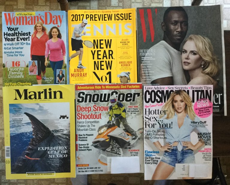 💌 1-07-2017 💆🏻 Woman’s Day 🏏Tennis 🎾 W 🐠 Marlin ❄️ Snow Goer 👙 Cosmopolitan 💁