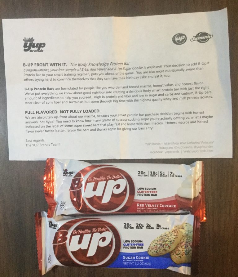 Free Yup Bar Sample