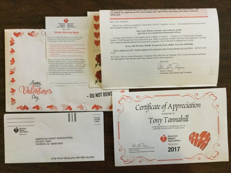 Free American Heart Association Address Labels