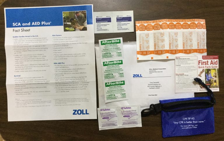 Free ZOLL Medical Corporation  First Aid Kit