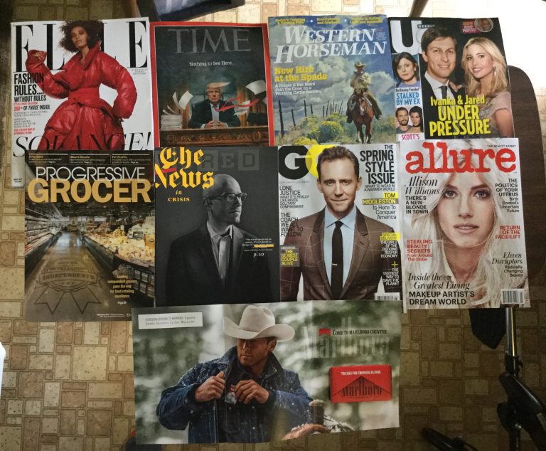 🌈 2-18-2017 Free mail 💆🏻 ELLE ⏰ TIME 🐴 Western Horseman  🎠 US Weekly 🏪 Progressive Grocer 🏗 The News 🕵🏻‍♀️ GQ 💋 Allure 🚬 Marlboro coupons 💸 💈