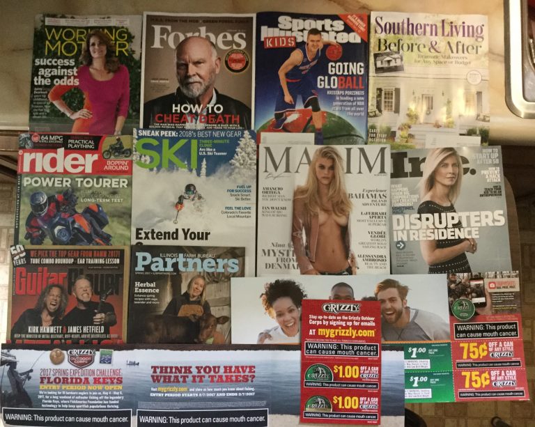 ☂️2-23-2017 Free mail 👩🏻‍⚖️ Working Mother 💰 Forbes 👧🏼 Sports Illustrated Kids 🏕 Southern Living 🏍 Rider ⛷ SKI 👙 MAXIM 💆🏻 Inc 🎸 Guitar Player 🏗 Illinois Farm Bureau Partners 🚬 Grizzly coupons 💸 ☎️