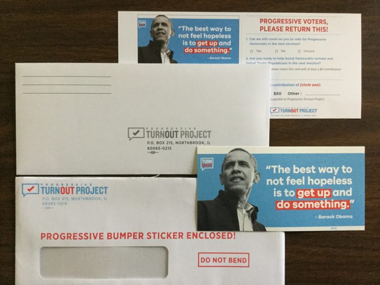 Free Turn Out Barack Obama sticker