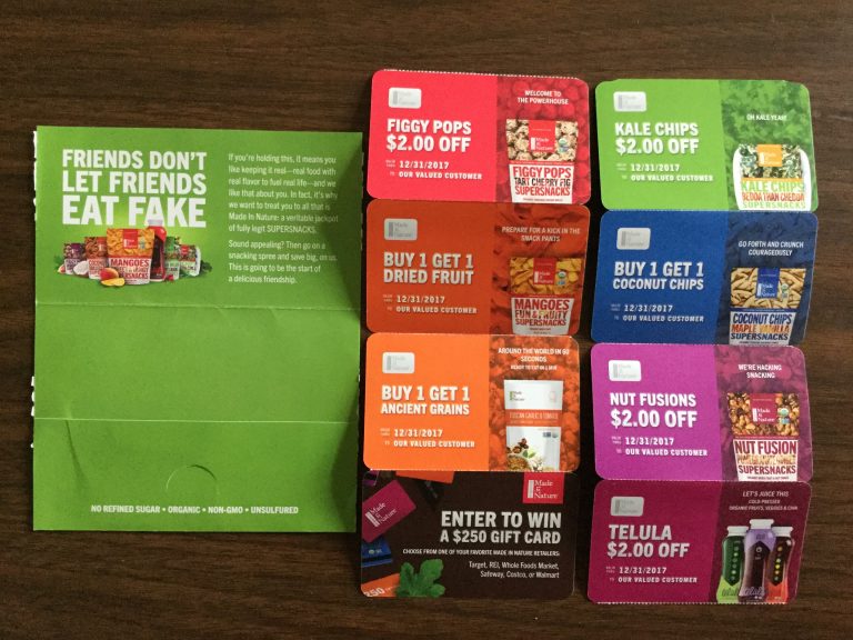 Free Made for Nature coupons