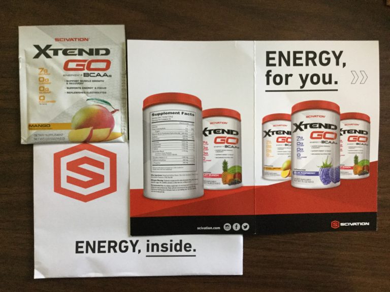 Free Scivation Xtend GO sample