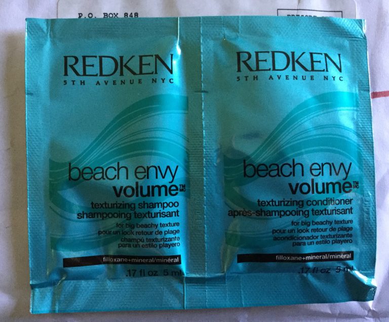 Free  REDKEN 5th Avenue NYC Bleach Envy Volume shampoo & Conditioner sample