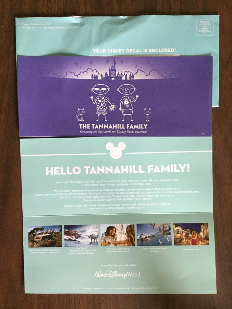 Free Disney Decal