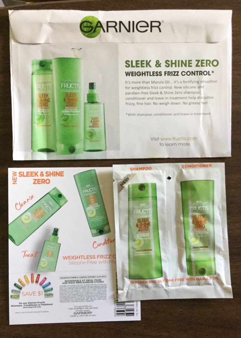 Free GARNIER Fructis Sleek & Shine Zero