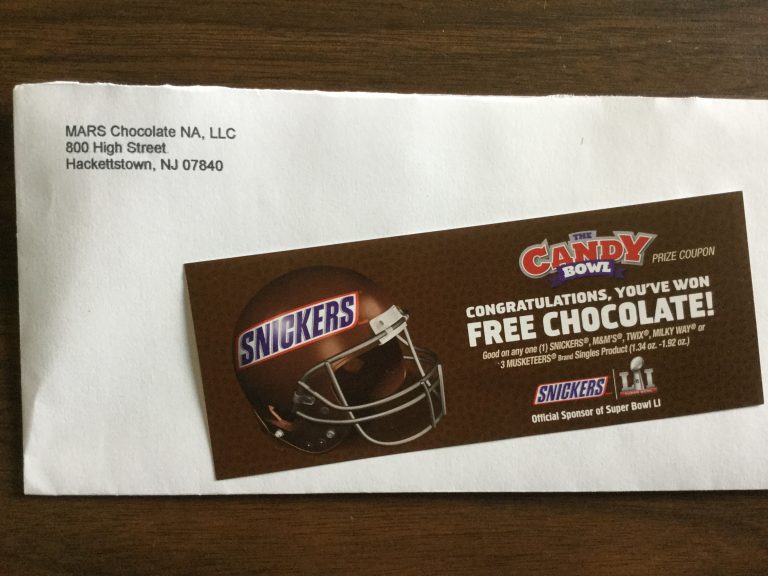 Free MARS Chocolate Bar