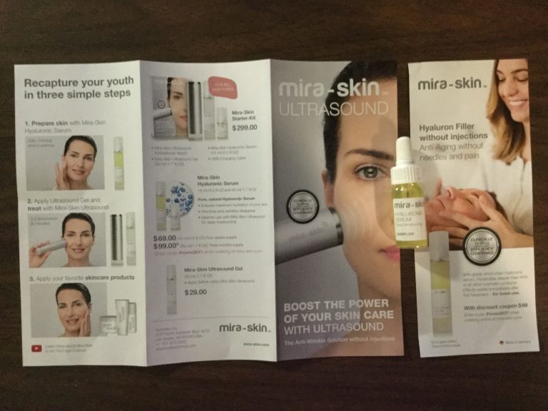 Free Techmira  Mira-Skin Hyaluronie Serum sample