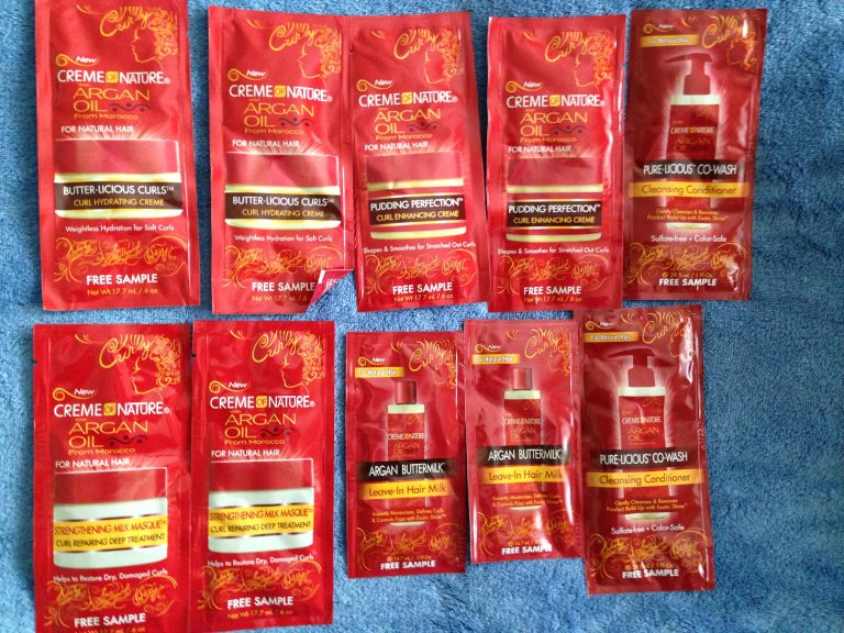 free Creme of Nature samples