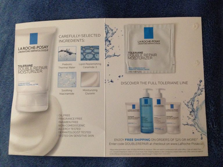 free La Roche-Posay Toleriane Double Repair Moisturizer sample
