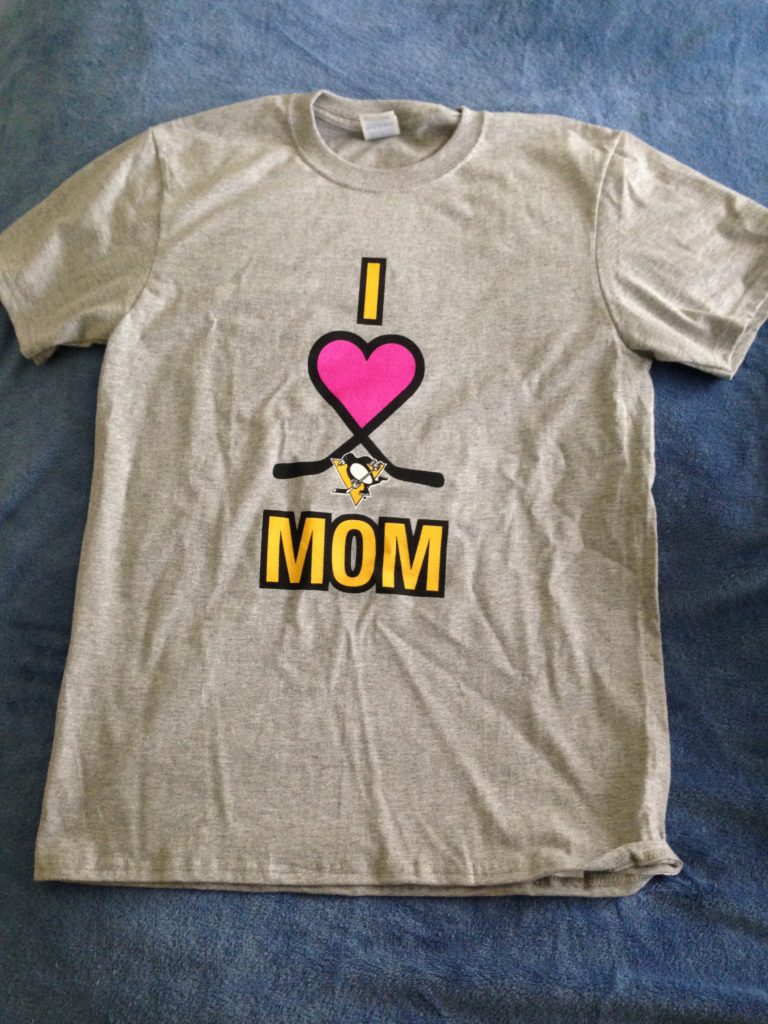 Free Pittsburgh Penguins Foundation Hockey Moms T-shirt