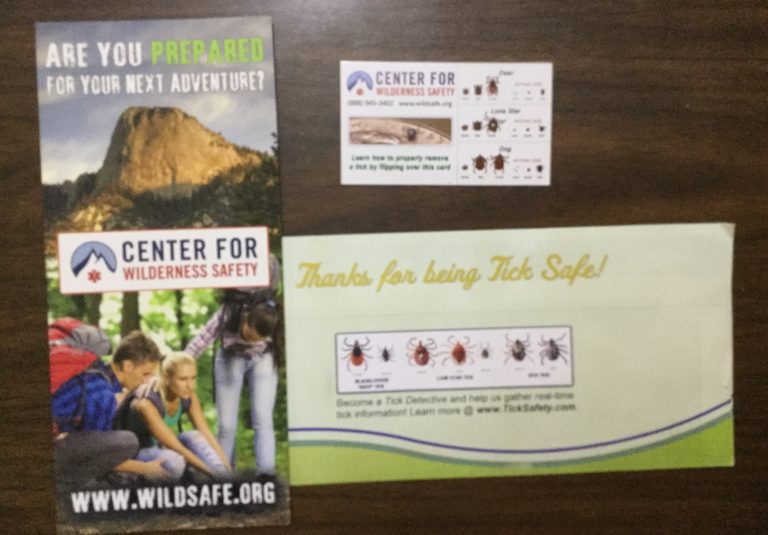 Free Tick safety cards