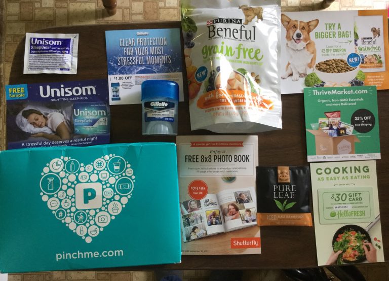 Free Unisom SleepGels, Gillette Endurance, Purina Beneful, and Pure Leaf Tea from PinchMe