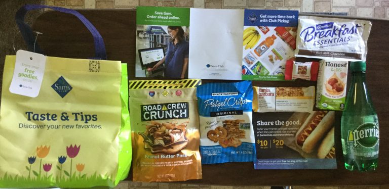 Free Taste & Tips Sampler Bag  for Sam’s Club Members
