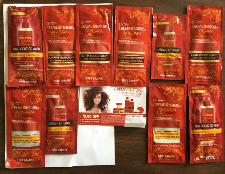 Free  Creme of Nature Hair samples