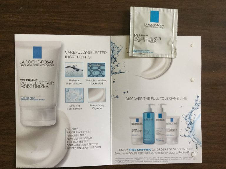 Free La Roche-Posay Toleriane Double Repair Moisturizer