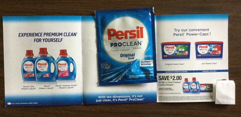 Free Persil ProClean sample