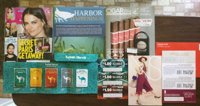 📬 5-22-2017 Free Mail 👬 US weekly 🦈 Harbor Happenings 🚬 CIGAR .com 🐪 Camel & Virginia Slims coupons 💸 ✂️