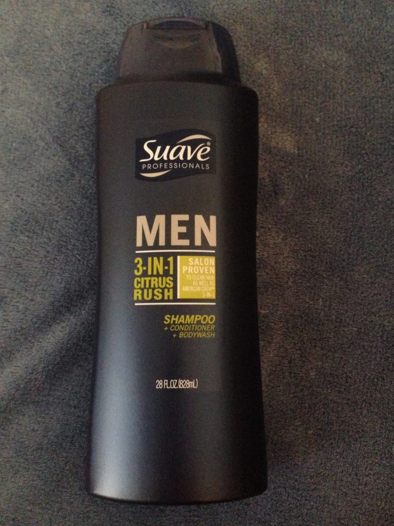 Free Suave Men 3 in 1 Citrus Rush shampoo/conditioner/body wash