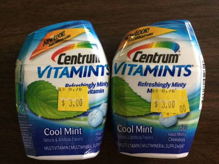 Free Centrum Vitamints at Walmart