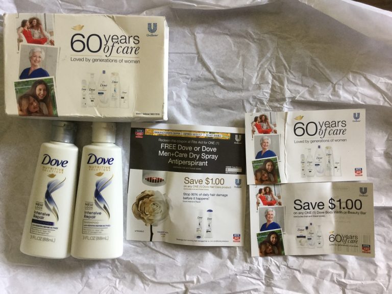 Free Dove Nutritive Solutions Intensive Repair samples