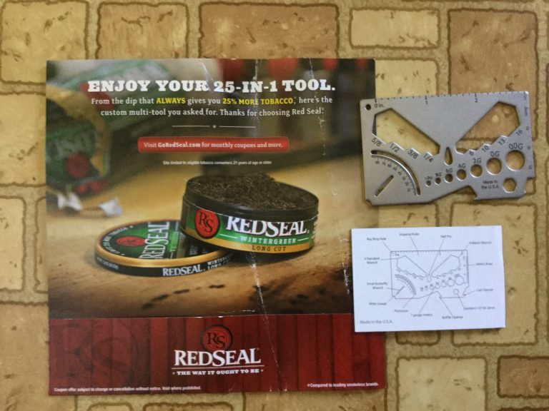 Free 25-IN-1 Tool from RedSeal