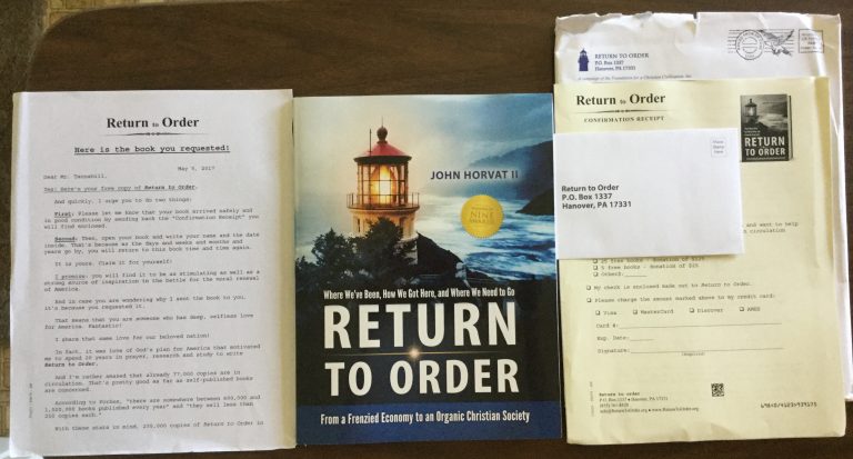Free Return to Order Book
