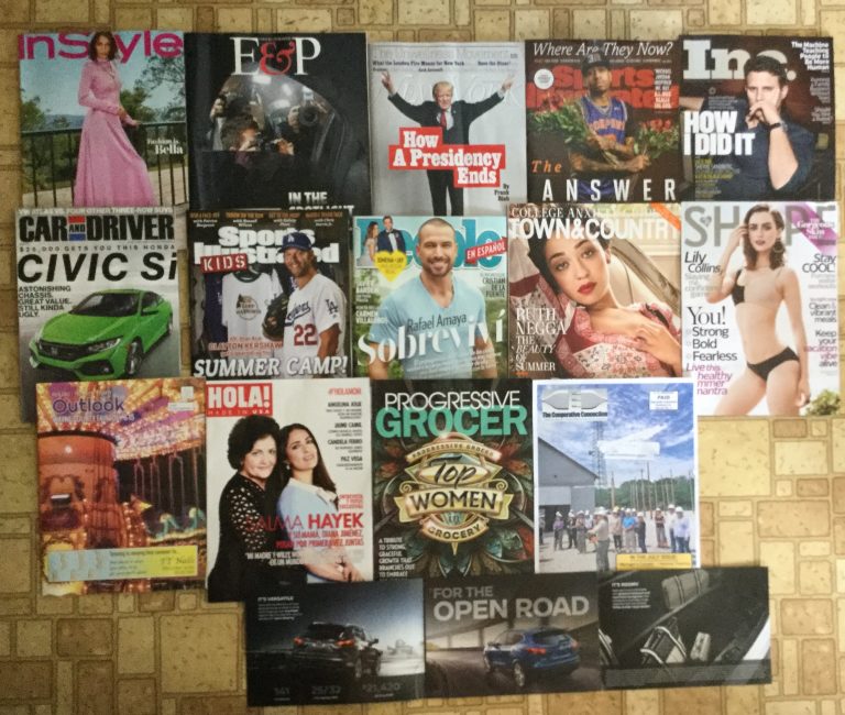 📚06-29-2017 Free Mail 👗InStyle 🎭E&P 🗽New York 🌹Sports Illustrated 🤷🏻‍♂️Inc 🚙Car and Driver 🏏Sports Illustrated Kids 💆🏻‍♂️People 🏕Town&County 👙Shape 🎠 The Wayne County Outlook 👩‍❤️‍👩 HOLA 🏪Progressive Grocer ⚡️The Cooperative Connection 🚨Nissan Rogue Sport buyers guide :)