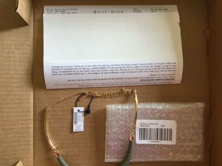 Free Necklace from White House Black Market