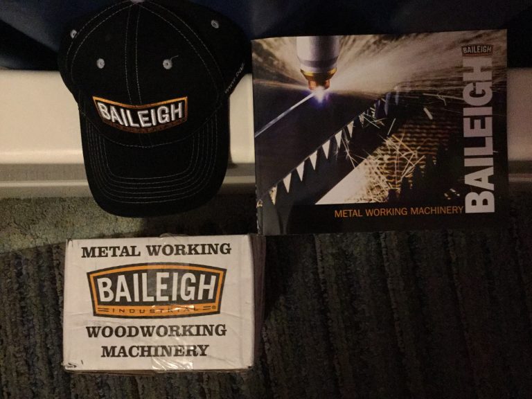 Free BAILEIGH Woodworking Machinery and Metal Working Machinery Hat