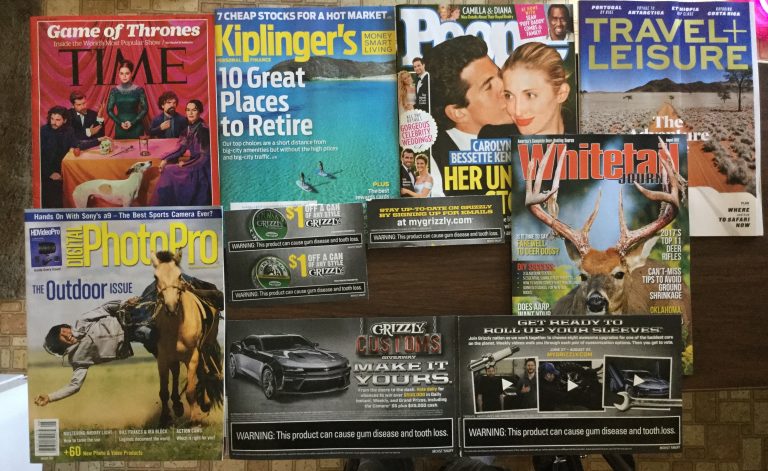 📬07-1-2017 Free Mail ⏰TIME 🗺 Kiplinger’s 👨‍👩‍👧‍👦 People 🚕 Travel Leisure 🎥 Digital PhotoPro 💸Grizzly coupons 🦌Whitetail Journal 📓🖌