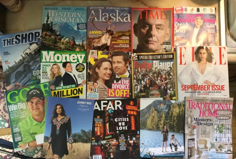 📬8-14-2017 Free Mail 🐎 Western Horseman ⛄️Alaska ⏰TIME ⛺️Good Housekeeping 🛠The Shop 💰Money 💆🏻🙎🏻‍♂️US weekly 🎸Guitar Player 👙ELLE ⛳️Golf 👗Johnny Was California 🌎AFAR 👕Marine Layer 🏘Traditional Home 🏡
