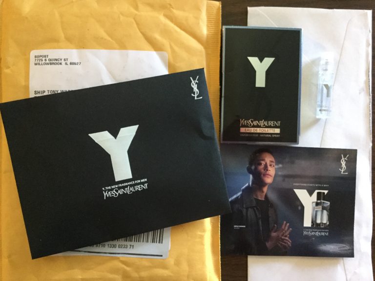 Free Yves Saint Laurent Y The New Fragrance for Men sample
