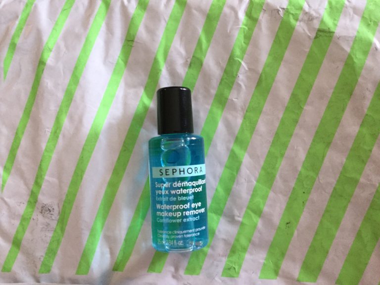 Free Sephora Super Waterproof eye makeup remover