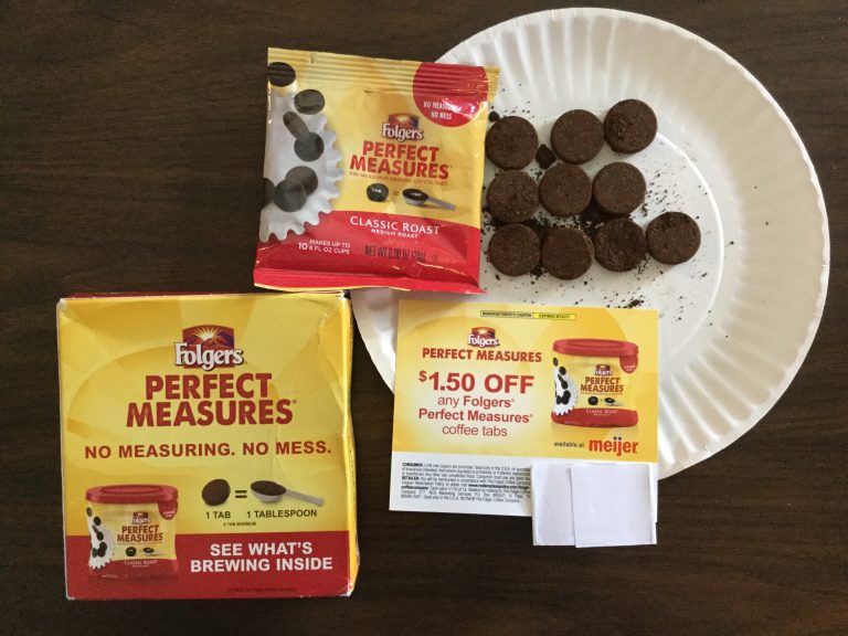 Free Folgers Perfect Measures Coffee Sample