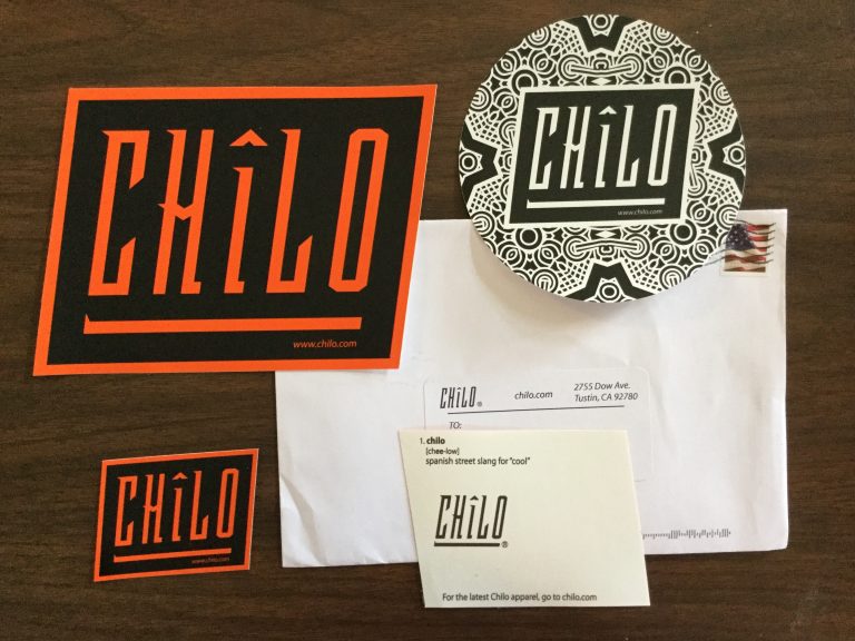 Free Chilo Apparel Stickers