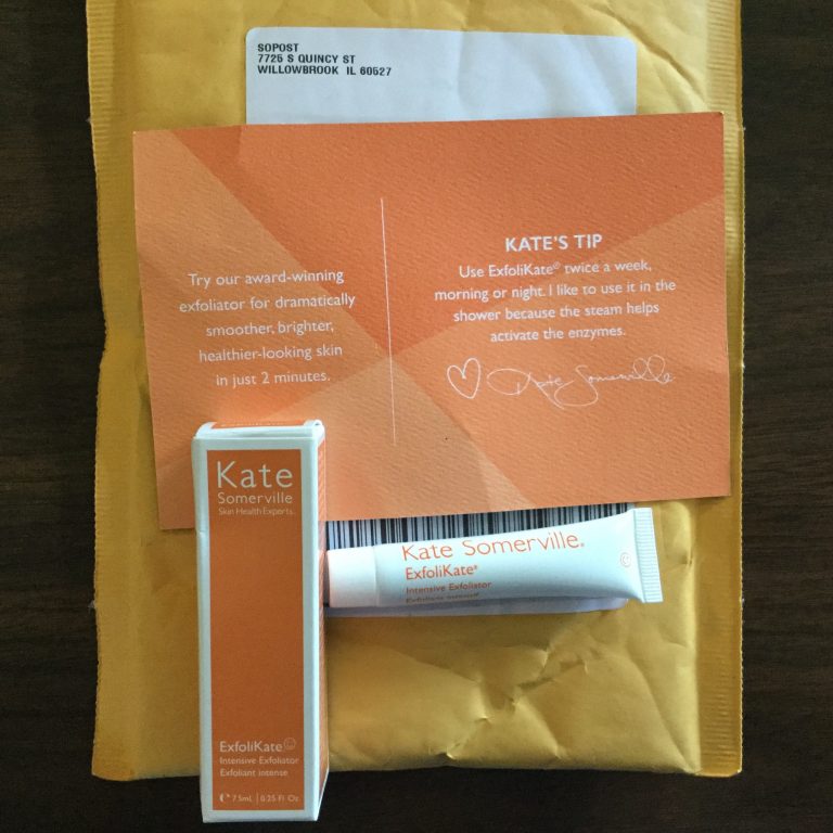 Free Kate Somerville ExfoliKate  Intensive Exfoliator