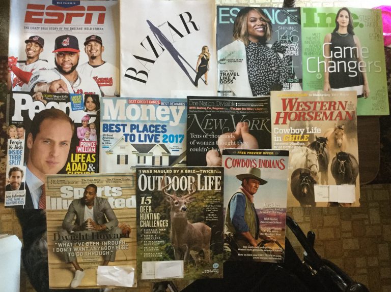 📬 9-22-2017 Free Mail ⚾️ESPN 🤖Harper’s Bazaar 🤷🏾‍♀️Essence 💆🏻Inc 👭People 💰Money 🗽New York 🐴Western Horseman 🏀Sports Illustrated 🦌Outdoor Life 🐎Cowboys&Indians 📚