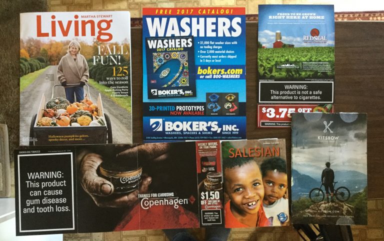 📬9-20-2017 Free Mail 🎃Martha Stewart Living ⚙️BOKER’S offer 🦑RedSeal and Copenhagen coupons 👧🏼👦🏻Salesian 🚲Kitsbow Cycle Apparel 👕