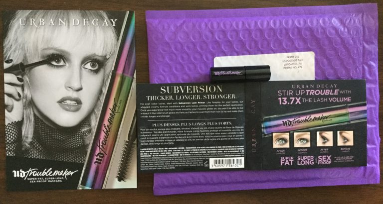 Free Urban Decay  No TroubleMaker Mascara