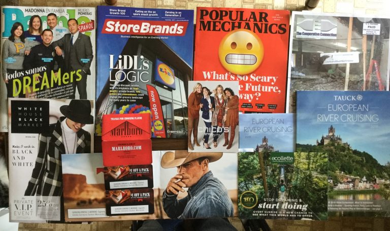 📬10-04-2017 Free Mail 👨‍👨‍👧‍👦 People 🏪Store Brands 😬Popular Mechanics ⚡️The Cooperative Connection 👗White House Black Market 🚬Marlboro Coupons 👚Chico’s Card 🌎Collette and TAUCK TRAVEL GUIDES 📚
